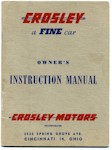 Check out our Crosley Owners Manual page - Click Here!
