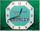1940's Crosley Clock - Click To Enlarge