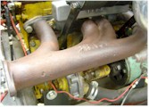 Exhaust Manifold w/Straight End - Click To Enlarge